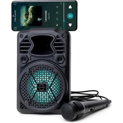 Afbeelding van BRAINZ Karaoke Boombox met Microfoon Set