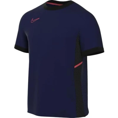 Afbeelding van Nike Performance TOP Sport Tshirt, Heren, Maat: Medium, Blue void/black/orange pulse