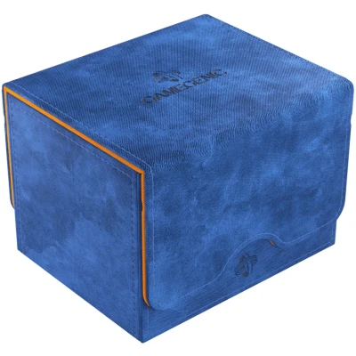 Afbeelding van Gamegenic Deckbox Sidekick 100+ XL Blue/Orange Accessoires