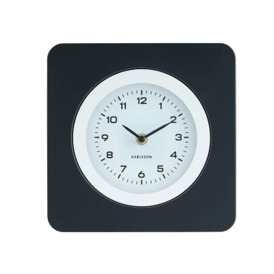 Afbeelding van Karlsson Wandklok New Vintage Zwart Ø22cm
