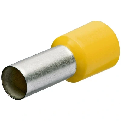 Afbeelding van Knipex 9799336 Adereindhuls Kunststof kraag 10AWG 6,00 mm² Geel (100st)