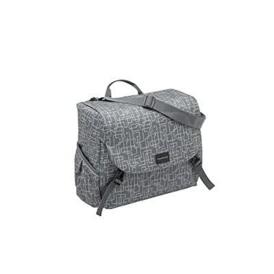 Afbeelding van Enkele fietstas New Looxs Mondi Joy Single 18,5 liter 36 x 16 32 cm ivy grey