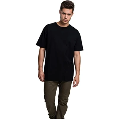 Afbeelding van Urban Classics Heavy Oversized Tee Heren T shirt zwart 3XL