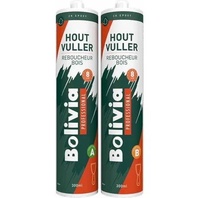 Afbeelding van Bolivia Houtvuller Epoxy 8 uur Schildersbenodigdheden