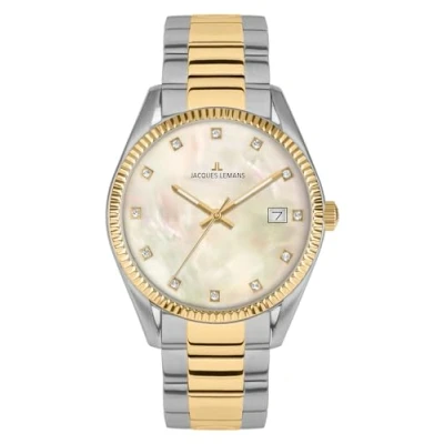 Afbeelding van Jacques Lemans Horloge, Dames, Maat: One Size, Bicolor
