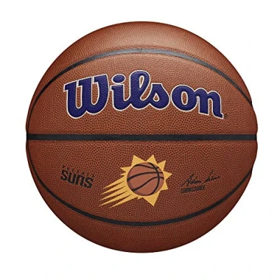 Afbeelding van Wilson Team Alliance Phoenix Suns Ball WTB3100XBPHO, Unisex, Bruin, basketbal, maat: 7