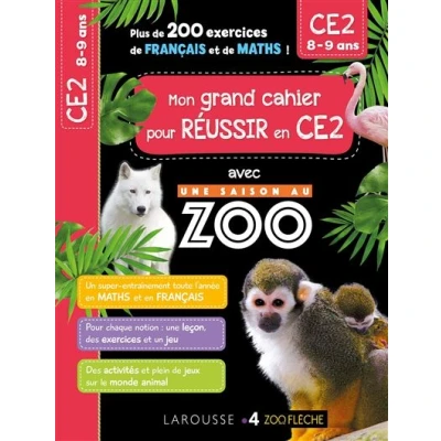 Image de Mon cahier de CE2 UNE SAISON AU ZOO