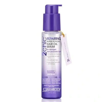 Afbeelding van Giovanni 2chic Repairing Super Potion Hair Oil Serum 81 ml