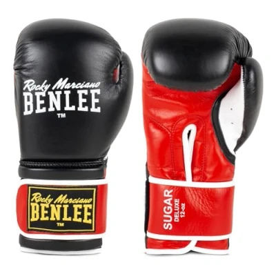 Afbeelding van BENLEE Rocky Marciano Uniseks Sugar Deluxe jas, zwart/rood, 18 oz EU