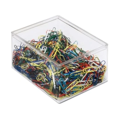 Afbeelding van Paperclips Alco 26mm rond doos a 1000 stuks assorti