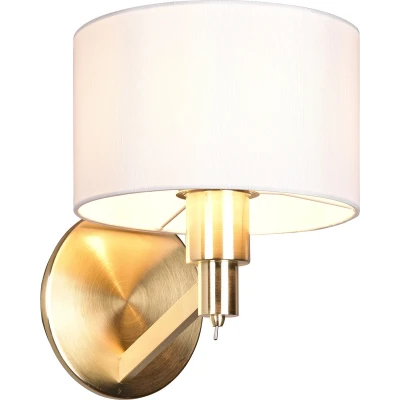 Afbeelding van TRIO Wandlamp CASSIO Messing mat excl. 1x E27 Â· max. 40W