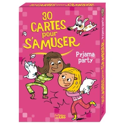 Image de 30 cartes s&#039;amuser pyjama part
