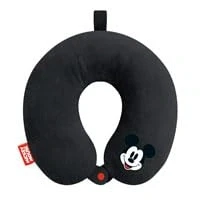 Afbeelding van Mickey Mouse Velboa Nekkussen 30x30 Cm Zilver
