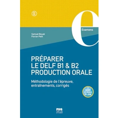 Afbeelding van PREPARER LE DELF B1 B2 PRODUCTION ORALE METHODOLOGIE