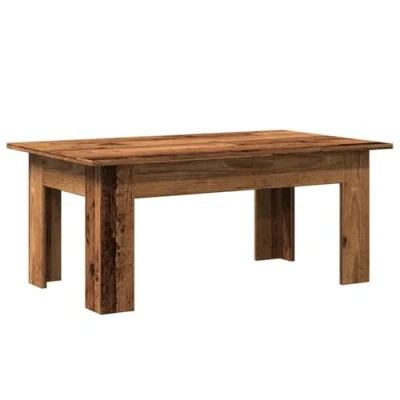Afbeelding van vidaXL Salontafel 100x60x42 cm bewerkt hout oud houtkleurig