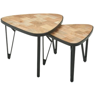 Afbeelding van Sky Style Cakey Driehoekige Salontafel Set