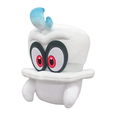 Image de Peluche Super Mario Odyssey Cappy Blanc