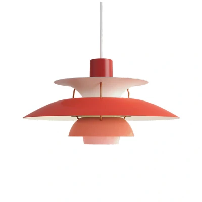 Afbeelding van Louis Poulsen PH 5 Mini Hanglamp Hues Of Red Pot Interieur