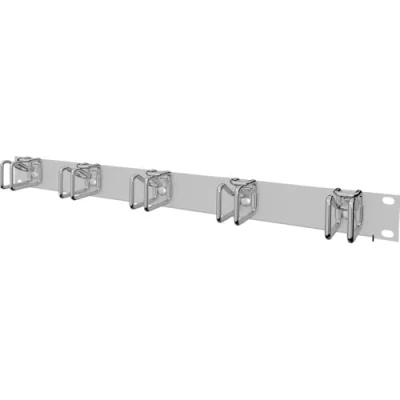 Afbeelding van Rittal 7257.200 19 inch Kabelvoering voor patchkast 1 HE Grijs