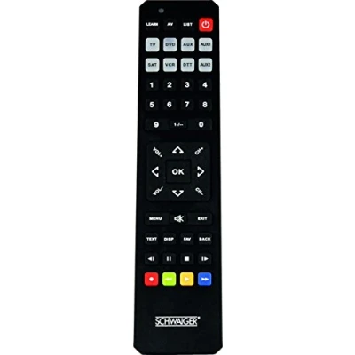 Afbeelding van Schwaiger UFB4801 031 (Universele Afstandsbediening, Infrarood), Zwart