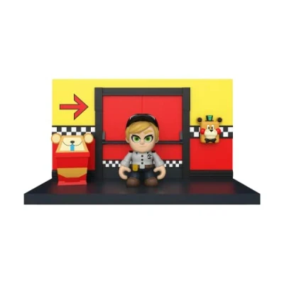 Afbeelding van Funko Pop! Games: Five Nights at Freddy&#039;s (FNAF) Playset &amp; Snap Action Figure Hallway add on w/Vanessa