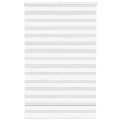 Afbeelding van vidaXL Zebra rolgordijn 150x230 cm stofbreedte 145,9cm polyester wit