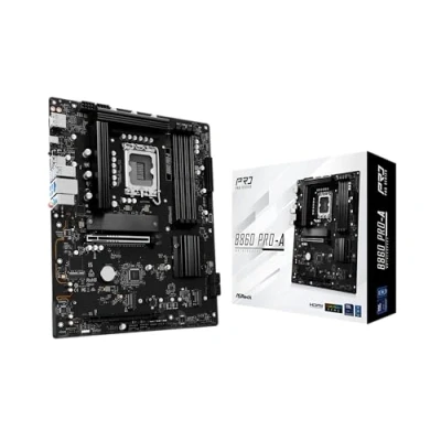 Afbeelding van ASRock B860 Pro A Moederbord ATX Socket LGA 1851 Intel DDR5 Realtek 2.5 GB LAN