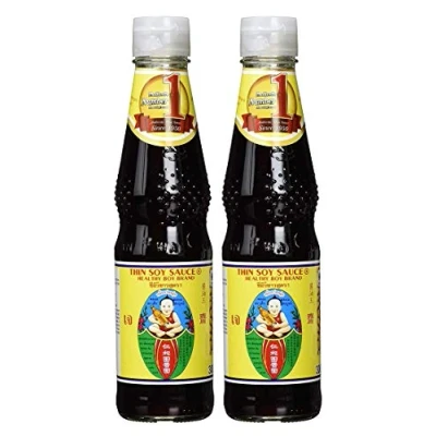 Afbeelding van Healthy Boy Heldere sojasaus, formulier 1, set van 2 (2 x 300 ml)