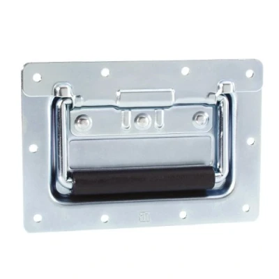 Afbeelding van Adam Hall Hardware 34102 Inbouwgreep medium met veer grote kom 9,5 mm