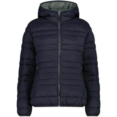 Afbeelding van CMP Woman Jacket FIX HOOD Winterjas, Dames, Maat: 46, Nero