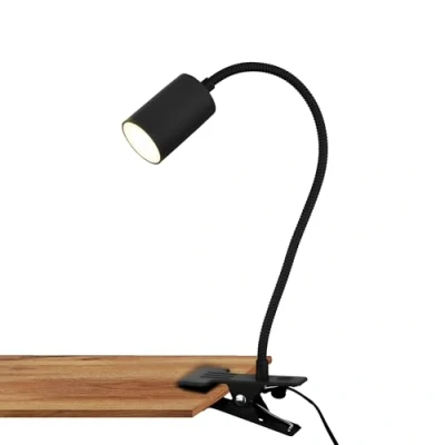 Afbeelding van Briloner Fleks Bureaulamp 2176015 Zwenkbaar Verstelbaar Stekkerbediening Warm wit licht 40 x 10 6 cm Zwart