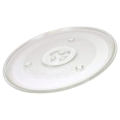 Afbeelding van GC GLOBALCOMMERCE Magnetronbord 27 cm van duurzaam glas, universeel, geschikt voor verschillende merken