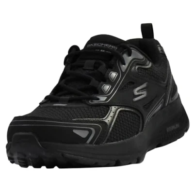 Afbeelding van Skechers Go Run Consistent 220034 BKCC, Mannen, Zwart, Sneakers,Sportschoenen, maat: 41