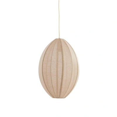 Afbeelding van Light&amp;living Hanglamp Ø38x51 cm MILATOS jute naturel
