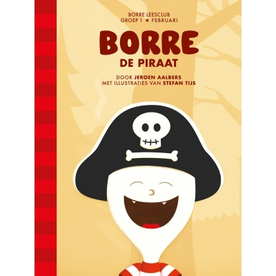 Afbeelding van de Gestreepte Boekjes Borre piraat