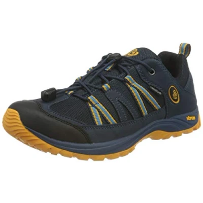 Afbeelding van Brütting Ohio Low Hardloopschoenen voor alle terreinen, uniseks, kinderen, marineblauw, oranje, blauw