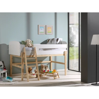 Afbeelding van Vipack Kiddy halfhoogslaper wit