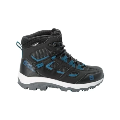 Afbeelding van Jack Wolfskin VOJO Texapore MID Unisex Outdoorschoenen voor kinderen, Maat: 29, Schwarz Textiel/ synthetisch