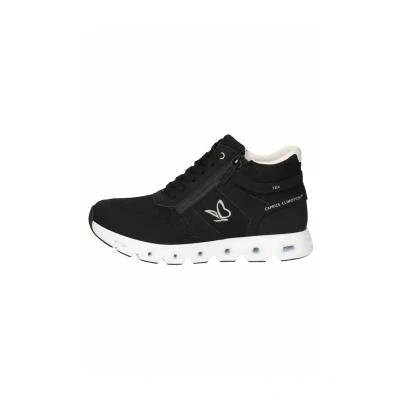 Afbeelding van Caprice Sneakers laag, Dames, Maat: 38, Black comb Textiel/ synthetisch