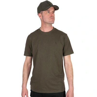 Afbeelding van Fox Collection T shirt Green &amp; Black M Vis