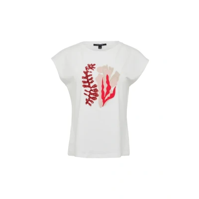 Afbeelding van COMMA T shirt Maat M Vrouwen 01E1 WHITE