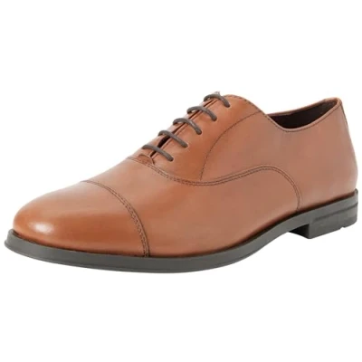 Afbeelding van Geox U Decio A, Oxford stof voor heren, Lt Brown