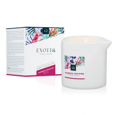Afbeelding van Exotiq Massagekaars Bamboe Orchideeën 200g