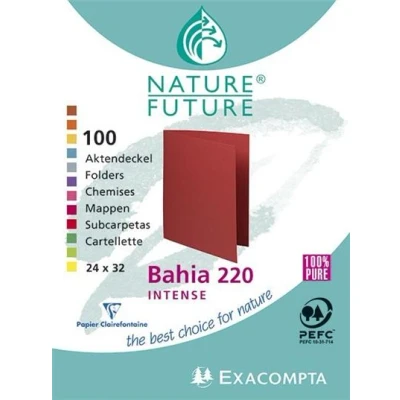 Image de Chemise Exacompta Paquet de 100 chemises Bahia &quot;220&quot; 24x32cm Fuchsia