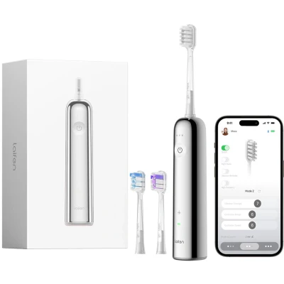 Afbeelding van Laifen Elektrische Tandenborstel Wave Stainless Steel Zilver (1tb91 seu ss003)
