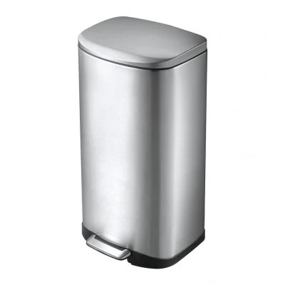 Afbeelding van EKO Della Step Bin 35L Mat RVS