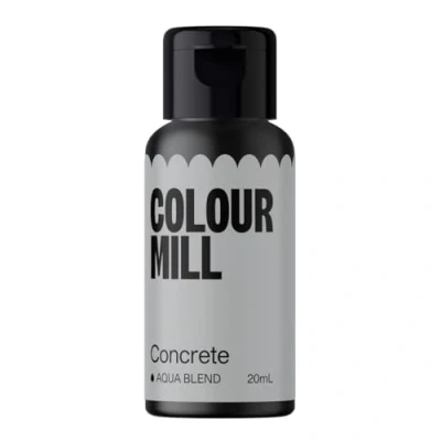 Afbeelding van Colour Mill Aqua Blend Voedingskleurstof op Waterbasis Concrete 20 ml