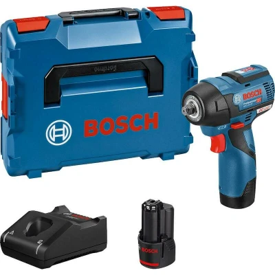 Image de BOSCH GDS 12 V 115 clé à chocs sans fil en L Boxx 102 (2x 3.0Ah batterie + chargeur) 06019E0103