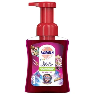 Afbeelding van Sagrotan Kids Schuimzeep rood, 250 ml