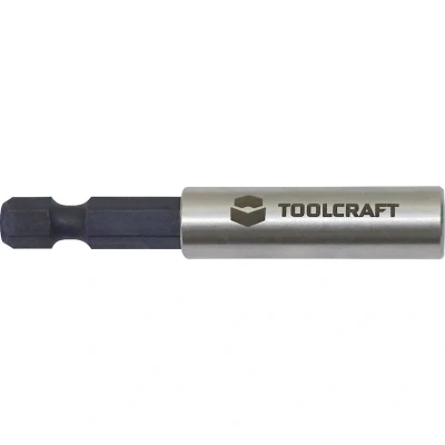 Afbeelding van TOOLCRAFT TO 6918741 Bithouder 6,3 mm (1/4), met magneet 60 mm 1/4 (6.3 mm)